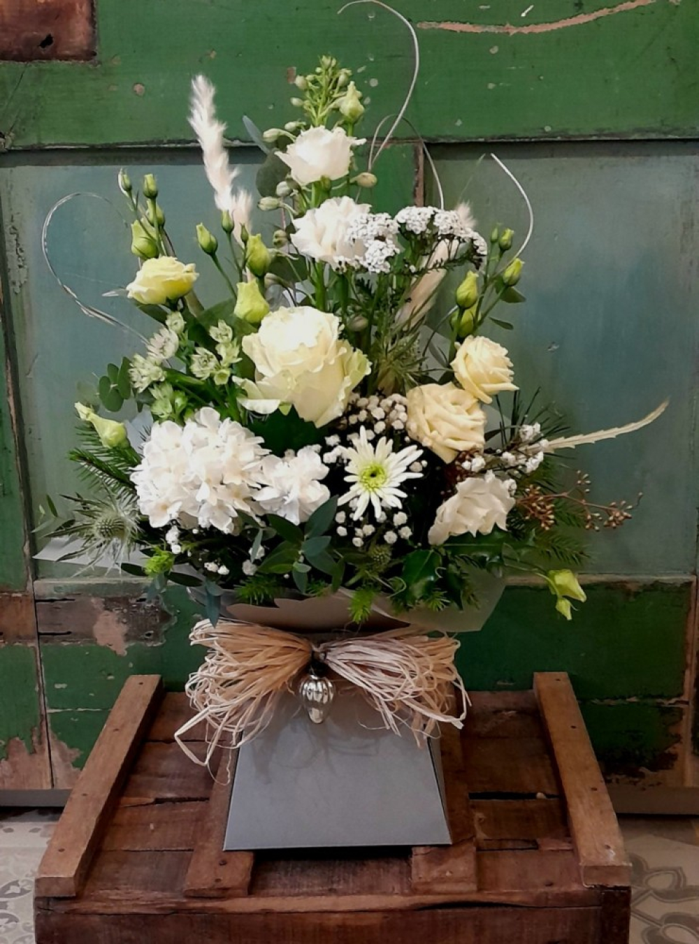 Ivory Box Arrangement